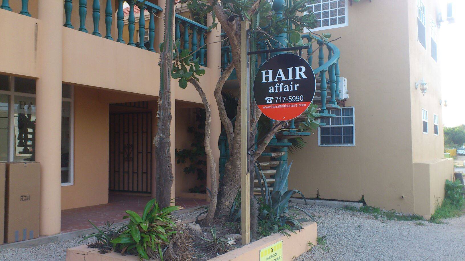 Hairdresser Hair Affair Bonaire; dames, heren, kinderen
